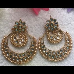 Big party, wedding earrings